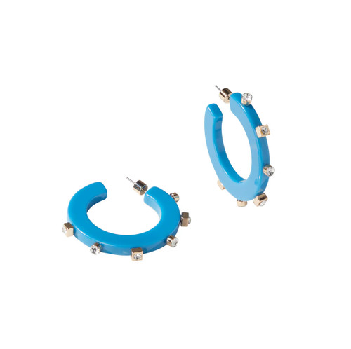 Small City Girl Hoop - French Blue